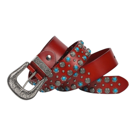 SIERRA TURQUOISE CONCHO BELT