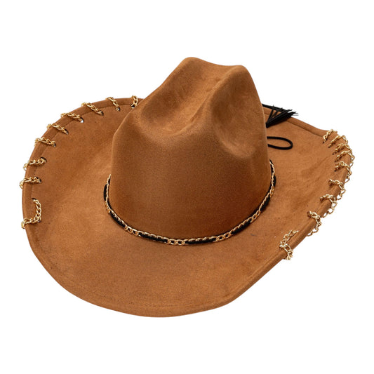 GOLDEN LARIAT SUEDE COWBOY HAT