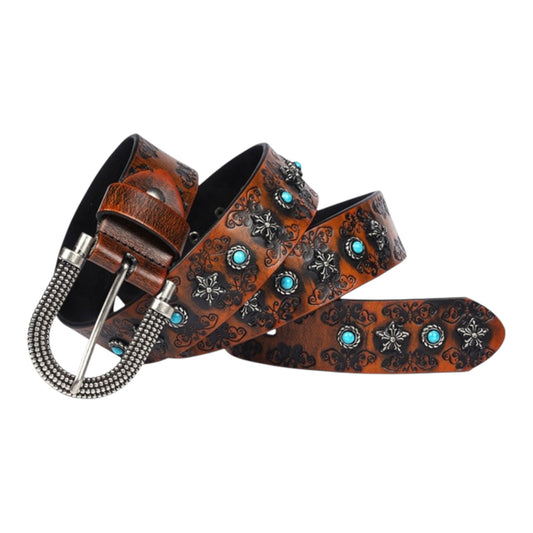DESERT BLOOM CONCHO BELT