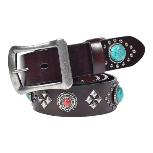 MESA GEMSTONE STUD BELT