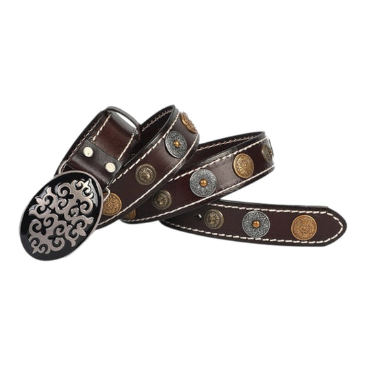 NOMAD COIN BUCKLE BELT